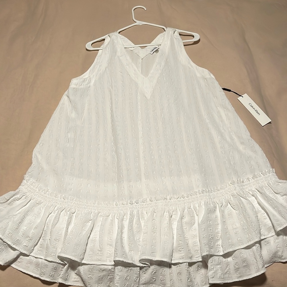 NWT Calvin Klein Billowy Top / Dress, s14